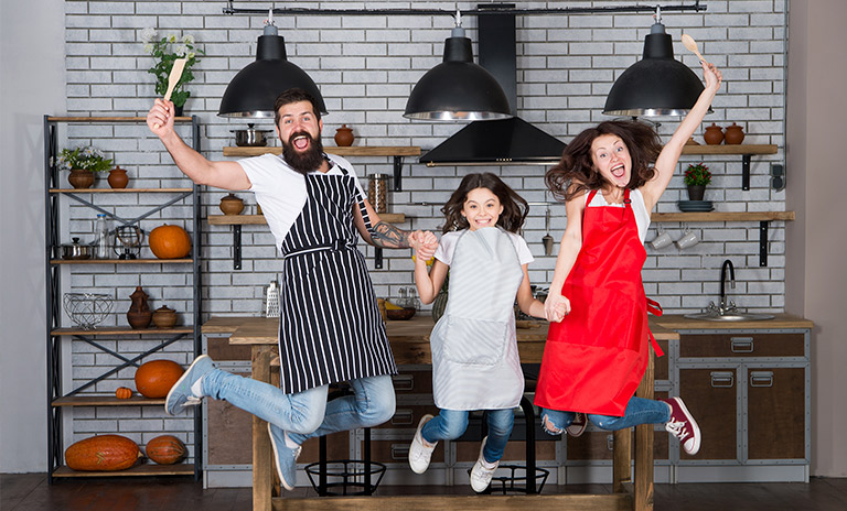 Felices por las recetas colombianas para preparar en familia