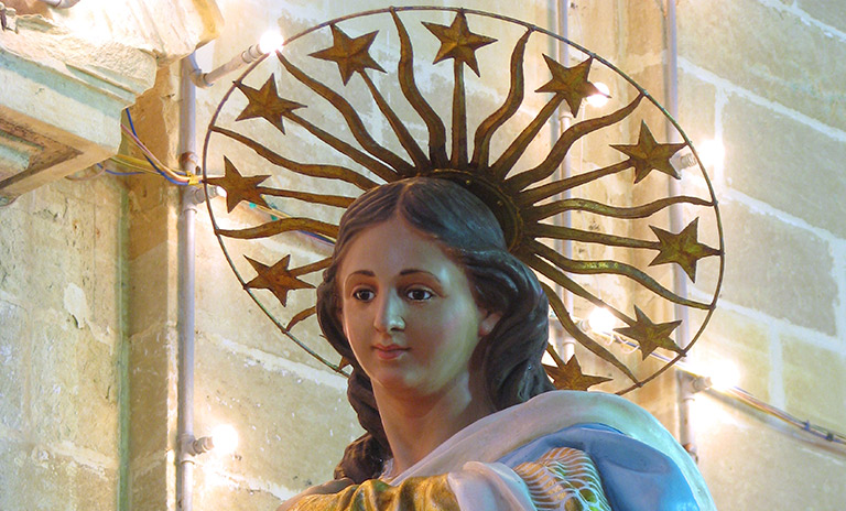 La inmaculada concepción de María