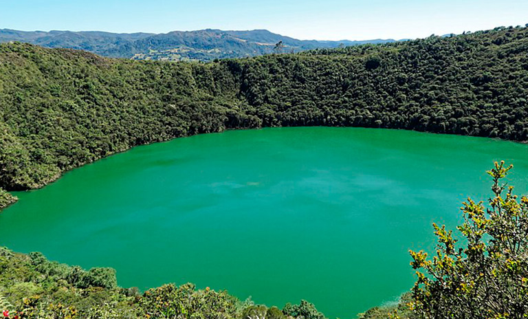 Laguna de Guatavita, un paraíso natural cerca de Bogotá