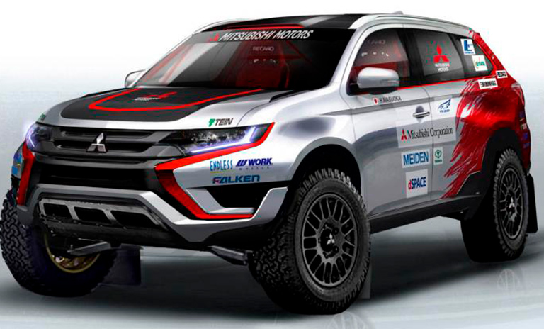 Camionetas de Rally Mitsubishi Motors