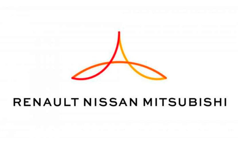 Logo de la alianza Renault Nissan Mitsubishi