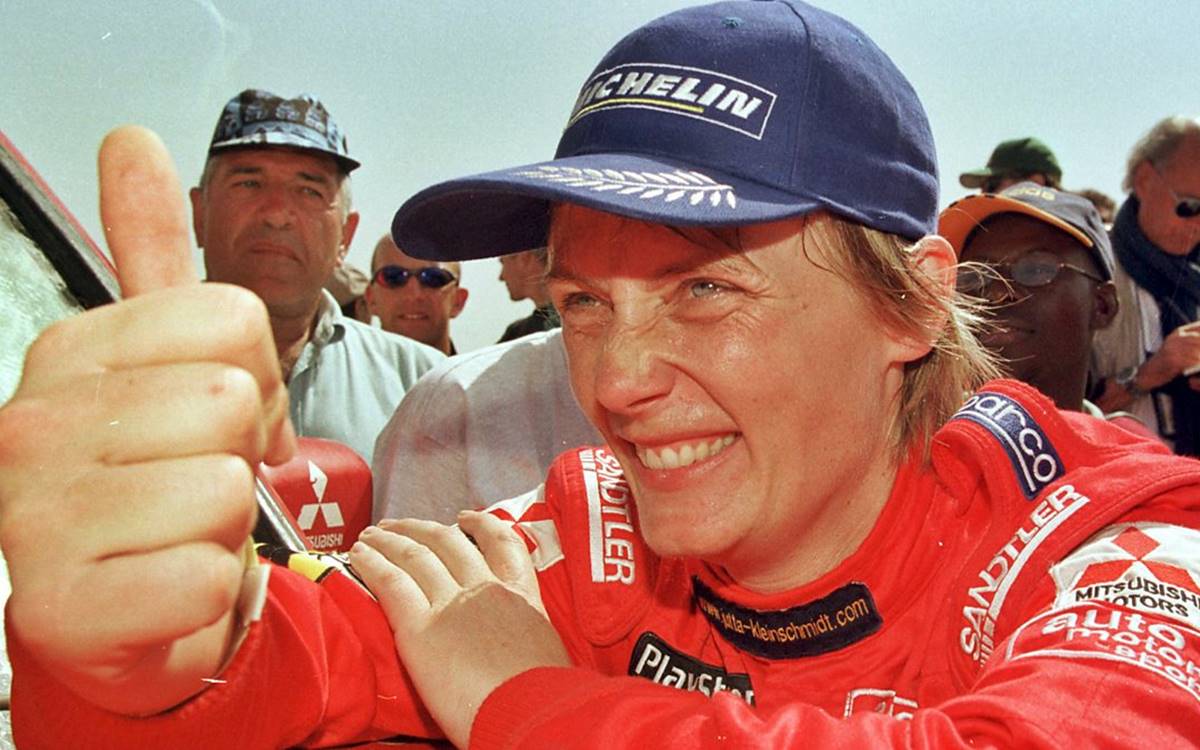 Jutta Kleinschmidt, campeona del Rally Dakar