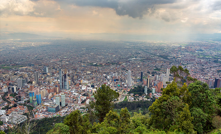 Monserrate, uno de los miradores de Colombia más famosos