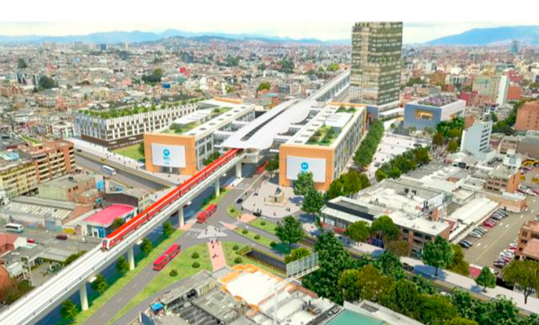 Proyección del Metro de Bogotá