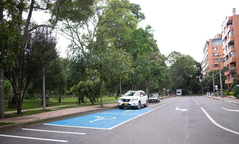 Zonas de parqueo pago en Bogotá